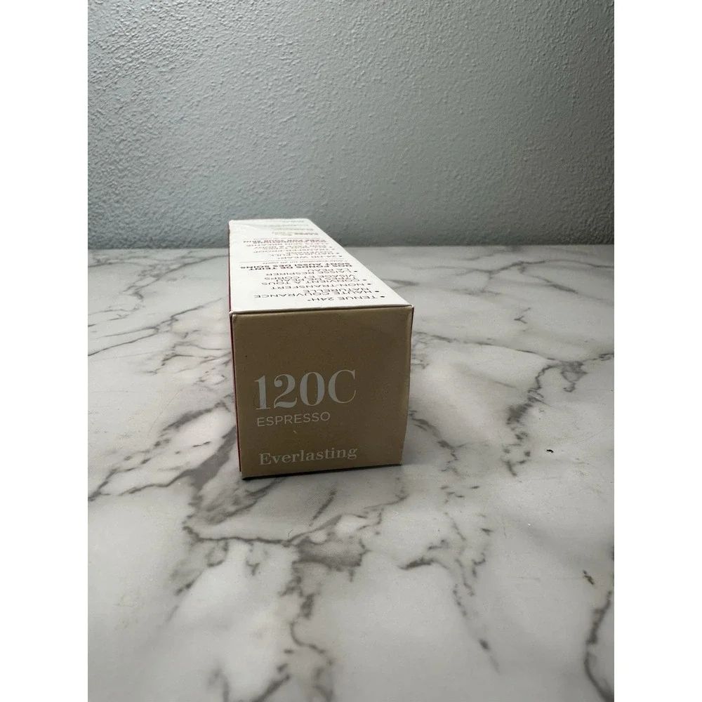 Clarins Paris Everlasting Matte Foundation 120C Espresso.‎ NEW 1oz/30ml